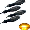 LED Turn Signal Lights Motorcycle Accessories E-MARK Motorbike High brightness DC12V
