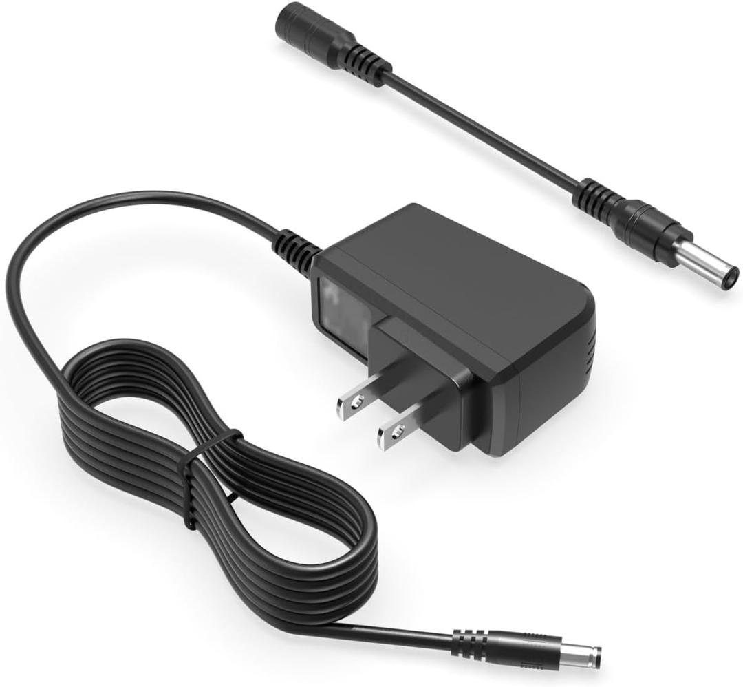 Superer 10V Charger Replacement for Bissell Pet Stain Eraser 2054 2837 2003 2002 20037 PowerBrush Plus 3180 3182 Cordless Handheld Portable Carpet Cleaner Vacuum 1611736 1627267 AC Adapter Power Cord