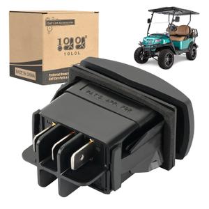 10L0L Golf Cart Forward Reverse Switch for Club Car DS/Onward/Tempo/Precedent(1996-up) Replacement Part,Forward Reverse FWD REV Switch 48V 101856001 101856002