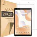 3 x Mr.Shield Screen Protector compatible with onn. 8" Tablet Gen 4 (2024 Model) [Tempered Glass] [2-PACK] [Japan Glass with 9H Hardness]