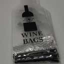 Wine Bags for Travel, 3 Set Reusable Wine Bottle Travel Protector Bags, Double Layer Leak Proof Wine Travel Bags for Wine Bottles Airplane Car Cruise Safety Impact Resist, Wine Sleeves for Suitcase