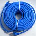 CAT6 RJ45 Ethernet Network Cable, Blue, Indoor/Outdoor, Multiple Lengths 3.3 ft-65.6 ft (1, 33 ft)
