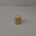 Bias Tape Double Fold 1/2 inch, Double Fold Bias Binding Tape 55 Yards (Yellow) and 4 Pieces Sewing Fabric Chalks for Crafts, Sewing, Seaming, Hemming, Piping, Quilting.
