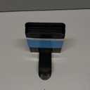 HappyHapi Book Ends, Non-Skid Metal Bookend Supports for Shelves, Heavy Duty Book End, Office Book Stopper, 6 x 5 x 6 Inches, 14 Pieces / 7 Pairs (Black)