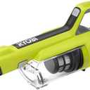 RYOBI ONE+ 18V Cordless Hand Vacuum with Powered Brush (Tool Only) Black Green (PCL700B) 