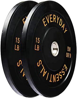 15LB  Olympic Bumper Plate Weight Plate