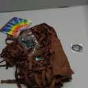 5 Pcs Halloween Hippie Men Costume Accessories 60 70s Hippie Fringe Vest Wig Tie Dye Headband for Carnival (XX-Large)