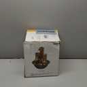 Alpine Corporation WCT202 Indoor Tabletop Tiered Water Fountain Featuring 3 Candles for Desktop and Table, 11", Brown
