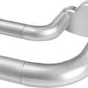 Double Curtain Rods 48 to 84 Inches, HOTOZON Blackout Double Curtain Rods for Windows 36 to 80 Inches (3-6.6 ft), 6/8 Inches Wrap Around Room Darkening Telescoping Drapery Rod, Silver