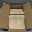 CALIDAKA 4pcs Folding Room Divider Stand,Wooden Room Divider Stand with Screws,Room Divider Screen Holder Feet Partition,Folding Privacy Screen Holder for Hotel Home Office(Color:White)