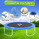 Trampoline Pad, 12FT Trampoline Replacement Safety Pad, Universal Trampoline Pads, Spring Cover, Waterproof, Tear Resistant, Round Arch Trampoline Parts for Kids