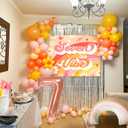 Seven Is A Vibe Birthday Party Decorations Balloon Rainbow Daisy Balloons Vintage Groovy 7th Birthday Decorations Hippie Retro 7 Years Old Birthday Decoration