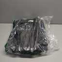 Modoker Dog Travel Bag Backpack, Airline Approved Pet Accessories Organizer for Dog and Cat with Shoulder Strap, 2 Dog Food Storage Containers, 2 Collapsible Dog Bowls,1 Pet Mat, Black