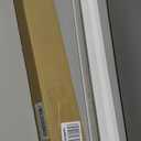 BlindsAvenue Cellular Honeycomb Cordless Polyester Shade, 9/16" Single Cell, Light Filtering, White, Size: 18" W x 48" H (Cotton)