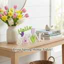 Hello Spring Chic Floral Decorative Sign