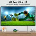 USB C to HDMI Cable 3.3ft, [4K, High-Speed], USB Type C to HDMI Cord [Thunderbolt 3/4 Compatible] for iPhone 17 16 15 Pro Max Plus Air, MacBook iPad Pro/Air,Samsung S26 S25 S24 S23 S22 Surface Switch (Grey)