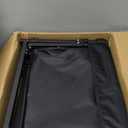 Canpsky Small Collapsible Wagon with Tailgate, Ultra-Compact & Folding Wagon with 350lbs Capacity, Lightweight Portable Utility Wagon Cart for Shopping Camping Sports Garden (Black)