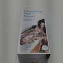 Jool Baby Soft Changing Pad + Washable Cover, Non-Slip - Fits Standard Changing Tables & Dressers (Gray)