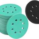 90 PCS Sanding Discs with a Orbital Sander Pad, 5 Inch 8 Hole Hook and Loop Sandpaper, 600 800 1000 1200 1500 2000 High Grit Sand Paper Assortments, Fine Grit Sandpaper for Wood Furniture (Pack of 2)