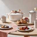 Le Creuset Stoneware Vancouver Mug, 14 oz., White