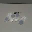 Gocii for Airtag Holder with Wire Cable(1st & 2nd Generation), 4 Pack Ultra-Durable Lockable Case for Apple AirTag, Waterproof Keychain Holder for Luggage, Keys, Backpacks, Cars, Bags, and Kids