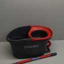 O-Cedar EasyWring Microfiber Spin Mop, Bucket Floor Cleaning System, Red, Gray, Standard