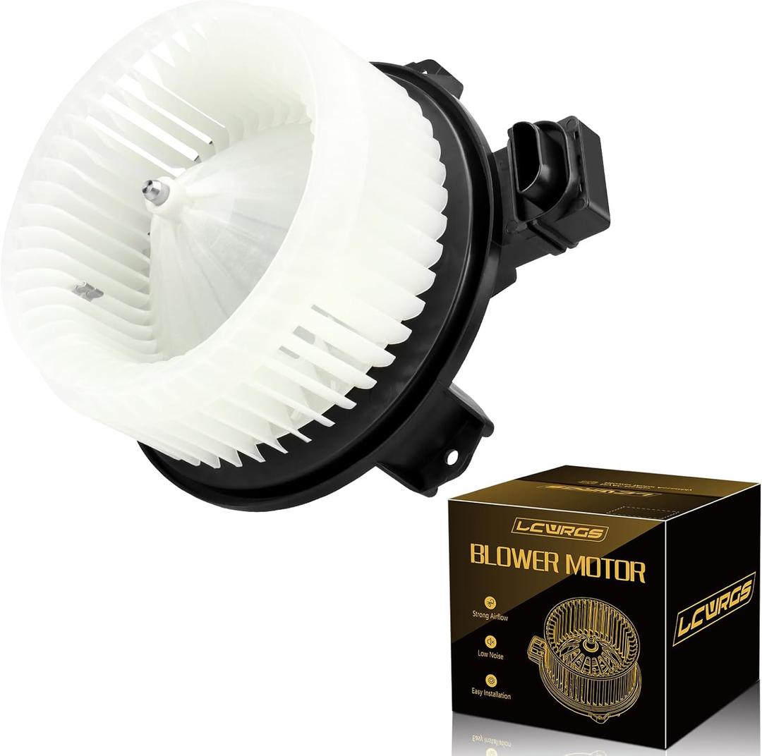 Front AC Heater Blower Motor with Fan Fits for Honda Civic Jeep Wrangler JK 2006 2007 2008 2009 2010 2011 HVAC Blower Motor Fan 700194 79310SNAA02