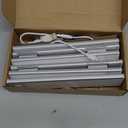 6 Pack Under Cabinet Lighting Wireless, 32 LED Rechargeable Battery Motion Sensor Light Indoor, Stick On Magnetic Closet Lights, Under Counter Lights for Kitchen, Stairs, White 8 in