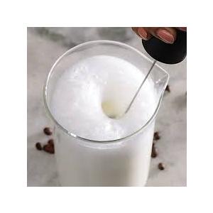 Battery Operated Handheld Milk Frother 1 Pack Gray