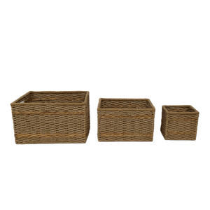 Knitted Baskets Set 3 (12×18", 11×16", 10×14")