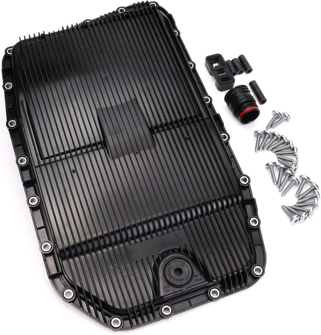 6HP26 Auto Transmission Oil Filter Pan Repair Kit with Gasket Bolt O-ring Adaptor Compatible With BMW Land Rover 24117571227 24117520713 6HP26 Auto Transmission Oil Filter Pan Repair Kit with Gasket Bolt O-ring Adaptor Compatible With BMW Land Rover 24117571227 24117520713
