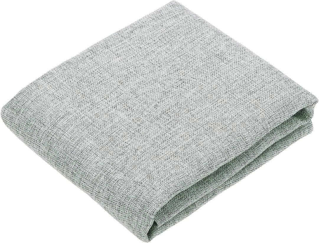 uxcell Light Gray Speaker Grill Cloth 40"x58" Stereo Box Fabric Protective Dustproof Mesh Breathable Replacement Cover for Home Stage Speakers,Media Cabinet,KTV Box(1x1.48m)