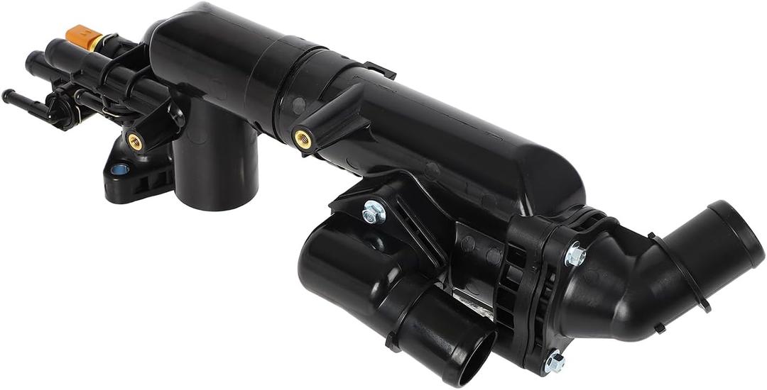 OCPTY Thermostat Housing Fit for Hyundai Azera 2012-2017 V6 3.3 for Santa Fe 2013-2018 V6 3.3L Engine Coolant Thermostat Housing Assembly Replaces for 256003CAE0