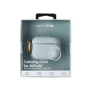 Hype Carrying Case for Apple AirPods 3rd Generation - Gray