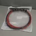 4 Gauge Battery Cable, 10FT Red + 10FT Black 4 AWG Pure Copper Wire Welding Cable, for Automotive, Battery, Solar and Generator, Standard USA OFC Wire