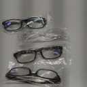 Gaoye +2.75 Multi Pack Reading Glasses - Blue Light Blocking Lenses, TR90 Frames, UV400 - Eyeglasses with Clear Vision, Pack of 4