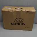 Snailax Vibration Back Massager with Heat, Massage Seat Cushion with 6 Vibrating Motors and 2 Heat Levels, Massage Chair Pad for Home Office use, Gifts for Him Her (Grey)