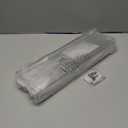 Upsimples Acrylic Shelves for Bathroom Storage, 15" Floating Shelves Wall Organizer for Perfume, Make up, Skincare, Kids Bookshelf for Bedroom, Nursery, Living Room Decor, Clear, 4 Pack