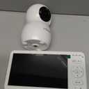 Baby Monitor with Camera and Audio, 6'' IPS Screen with 30-Hour Battery, Baby Monitor No WiFi Night Vision, ECO, 2-Way Audio, Pan-Tilt-Zoom, Baby Camera Monitor with 1000ft Range, Ideal Gift