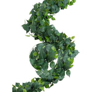 ucky 2Pack Artificial Ivy Artificial Vines Artificial Plants 12FT Fake Hanging Plants Silk for Garden Terrace Beach Party Decoration Wedding Decoration