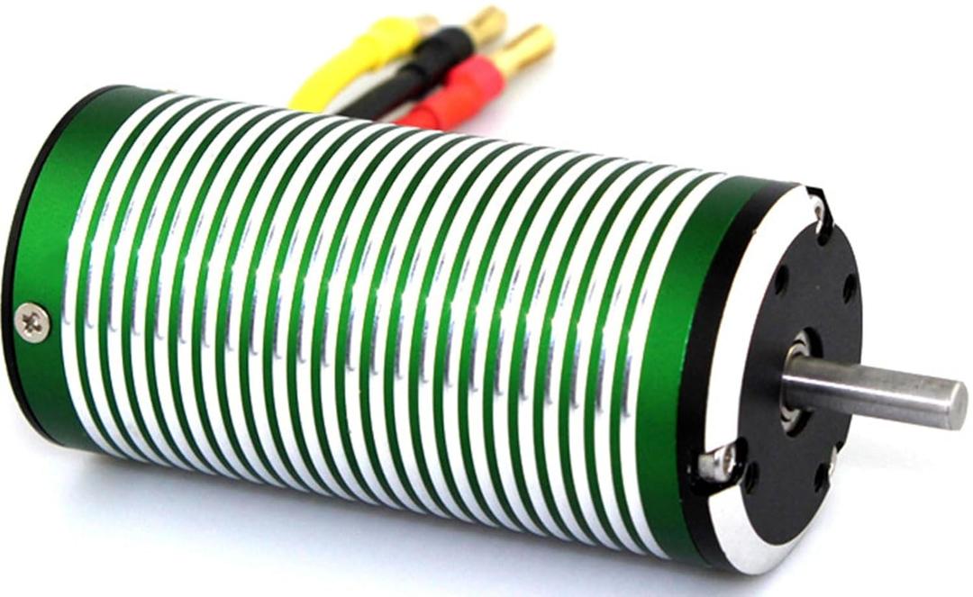 XTEAM 3674 1900KV Brushless Motor 2400W 78A 31V 4-Pole Design, Suitable for 1/8 1/10 1/12 RC Electric Racing Car, Buggy, RC Boat