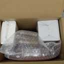 DaYammi 175 Pcs Pink Plastic Plates Dinnerware Set (25 Guests), Pink Disposable Plates, Hammered Party Plates Set Include Dinner Platos, Dessert Plates, Cups, Cutlery for Mother's Day Party