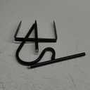 EXCMARK Shepherd Hook Adjustable Height 32 1/2 inch Thick Use at Weddings, Hanging Solar Lights, Lanterns, Bird Feeders, Metal Hanger Hook (Black,32inch). U.S. Patent.