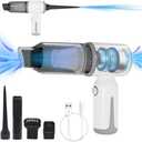 Micarto Mini Cordless Car Vacuum, Wireless Handheld Vacuum Cleaner 9KPa High Power Suction, Portable 3 in 1 Little Vacuum &Air Blower & Pump,USB-C Charging for Small Space at Car Home&Office