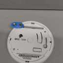 Jemay Smoke Detector Fire Alarms 9V Battery Operated with Photoelectric Sensor & Silence Button,10 Year Product Life Smoke Alarm Fire Detectors Easy to Install, 1 Pack