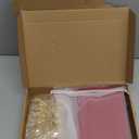 Sliner 24 Pcs Christmas Napkins and Ring Set 12 Pcs Red Washable Christmas Napkins Cloth and 12 Pcs Xmas Napkin Rings Holder for Holiday Dinner Party(Metal, Elk, Bell)