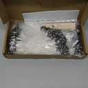 300Pcs Functional Smokeless Candle Wicks - Pre Waxed Cotton Wick with Metal Sustainer Tabs for Pillar Candle Making and DIY, 3.5in+6in+8in