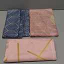 QOUBAI 4 PCS Fluorescent Light Covers, 4x2 Feet Magnetic Light Cover Fluorescent Lights Shade Panel Positive Inspirational Ceiling Lights Filters for Office Classroom Home Drop Ceiling Geometric