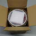 TOBUSA Cordless Table Lamp, Rechargeable 6000mAh Battery Operated Bedside Lamp, Portable Touch LED Desk Lamp Dimmable, Wireless Lamp with Wood-Grain Base, Modern Night Light for Bedroom, Bulb Included (1-Pack)