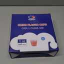 JOLLY CHEF 500 Pack Plastic Shot Glasses 1 oz Disposable Cups 1 Ounce Tasting Cups Party Cups Perfect for Thanksgiving Halloween Christmas Parties